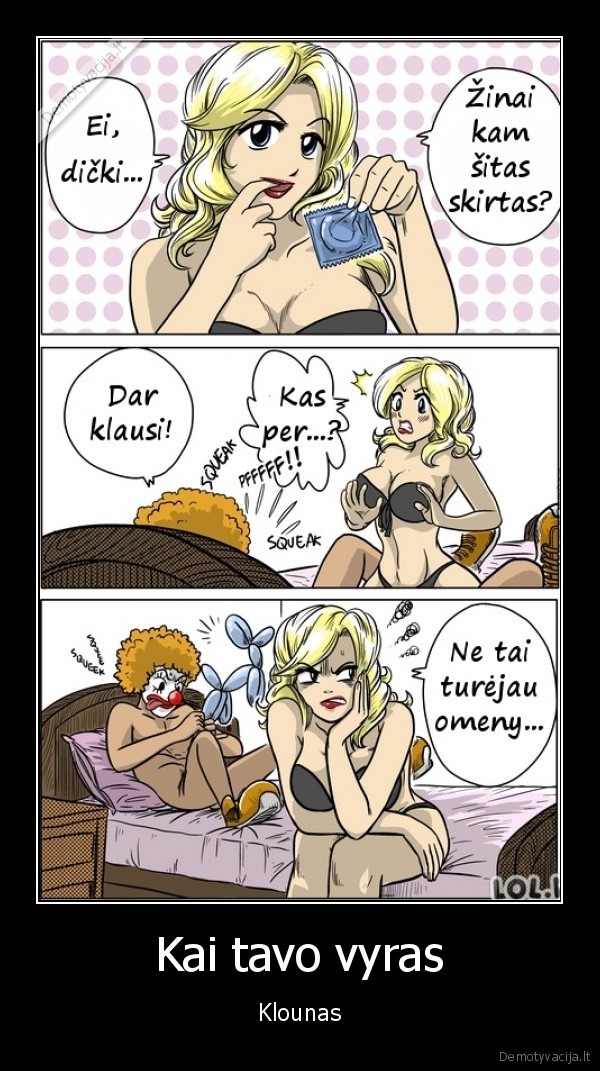 klounas,seksas, su, klounu,balionai