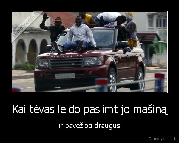 draugai,masina,vezioti