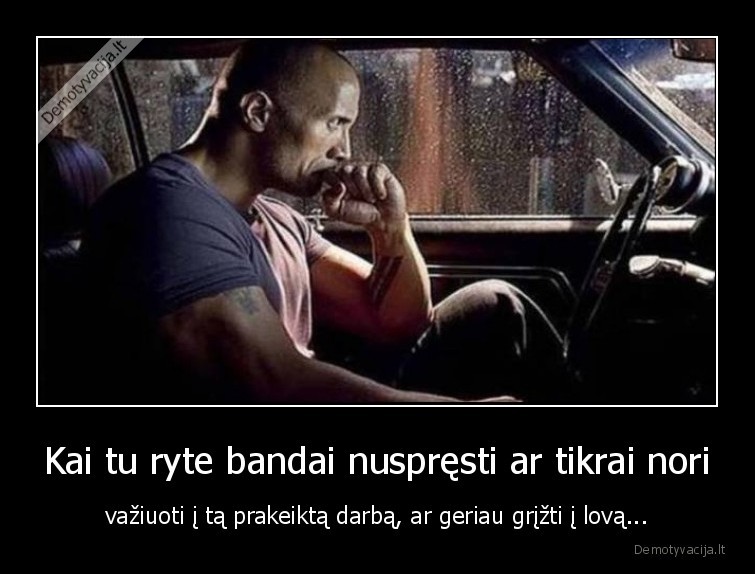 apsisprendimo, metas