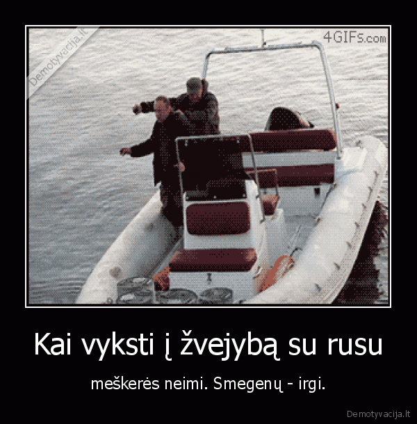 zvejyba,granata,debilai