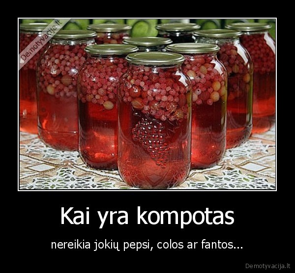 gerimai,kompotas,fanta,cola,pepsi