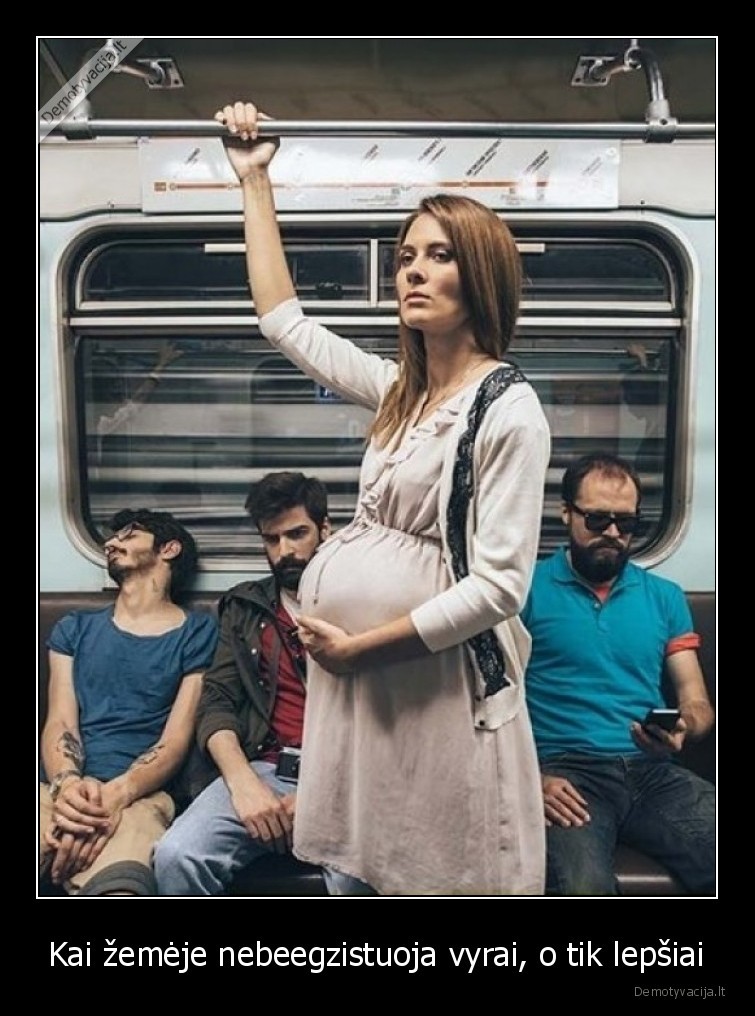 Kai žemėje nebeegzistuoja vyrai, o tik lepšiai