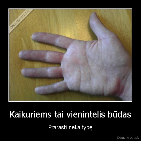 del, visko, kaltas, kubilius