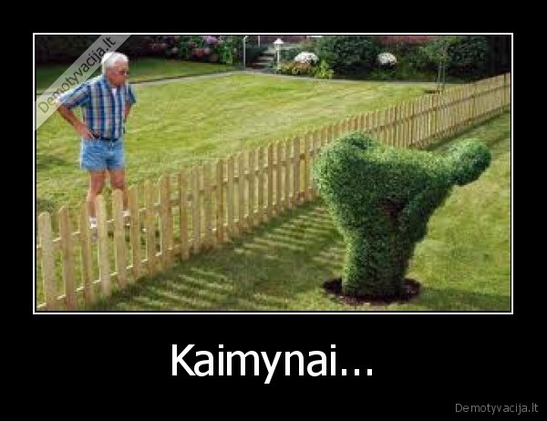 Kaimynai...