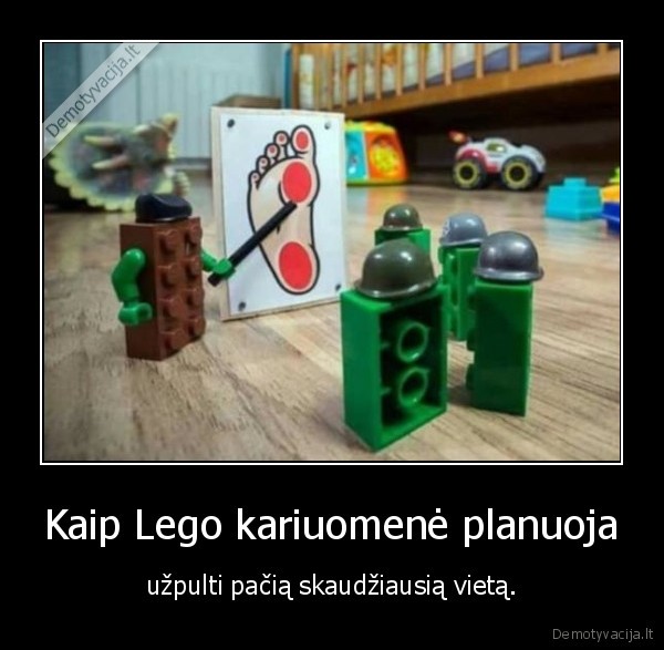 lego,kariuomene,peda
