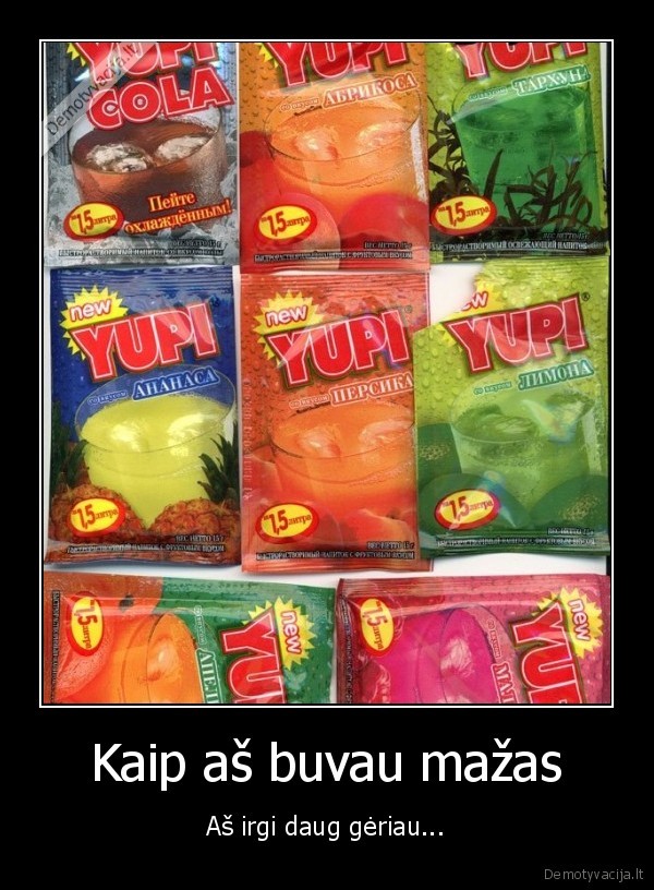 gerti, yupi,limonadas