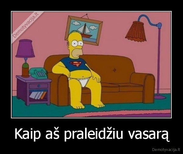 Kaip aš praleidžiu vasarą
