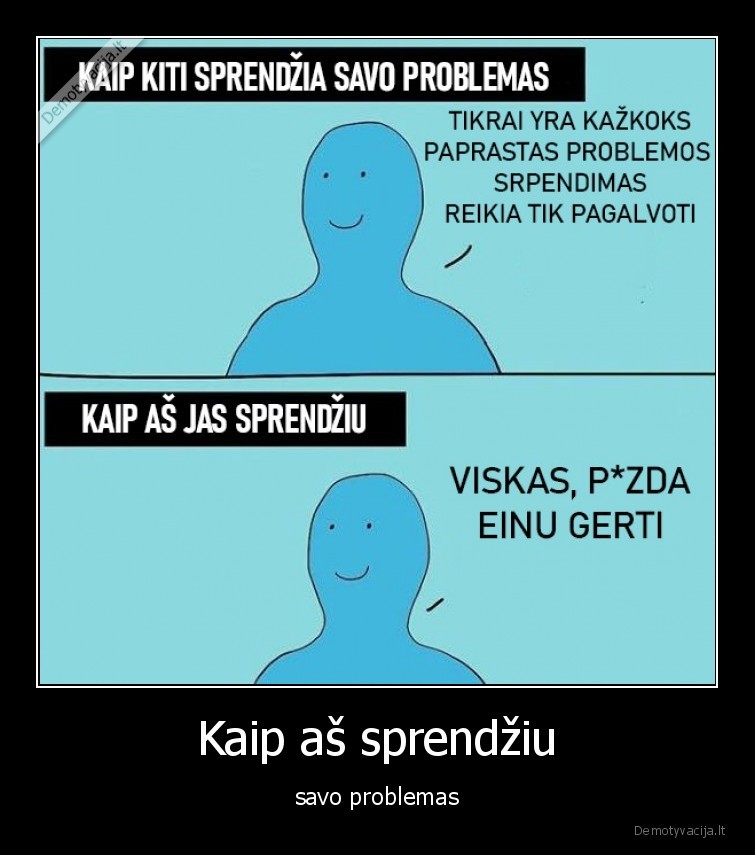 problemos,gerti,sprendimas