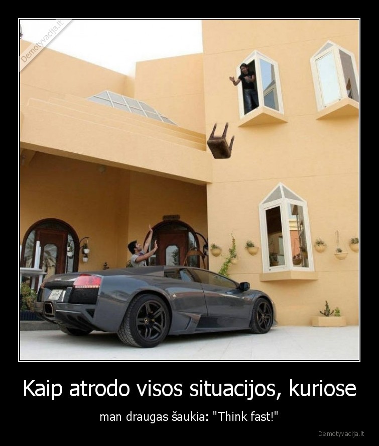 draugai,reakcija,think, fast