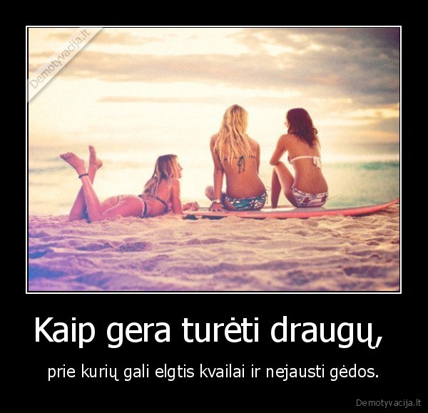 Kaip gera turėti draugų, 