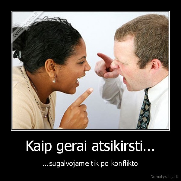 konfliktas,smoriginas