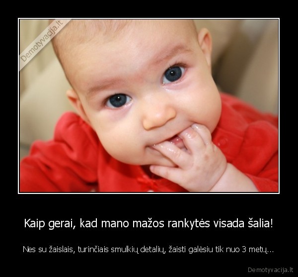 kudikis, rankos, zaisti, zaislai, smulkios, detales