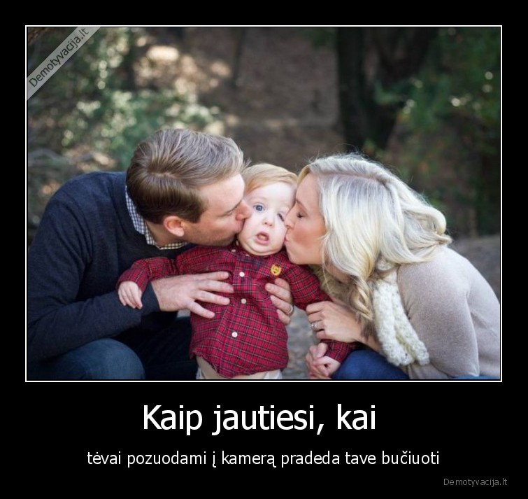 tevai,vaikas,pozavimas