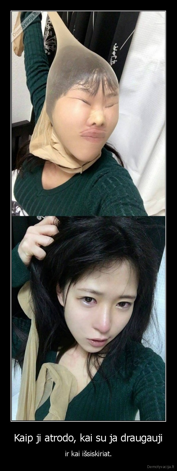 mergina,isvaizda,wtf