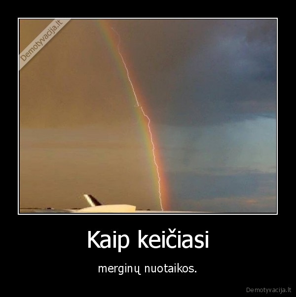 merginos,nuotaikos,zaibas,vaivorykste