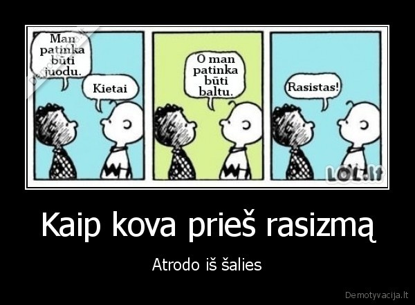 rasizmas,rasistai,komiksas