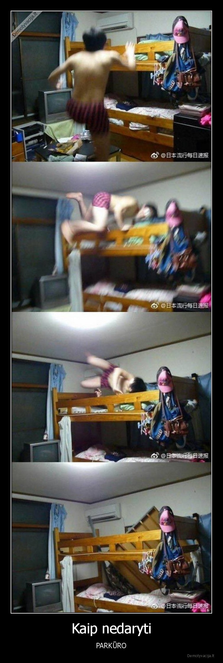 parkuras,akimirka, iki,katastrofos