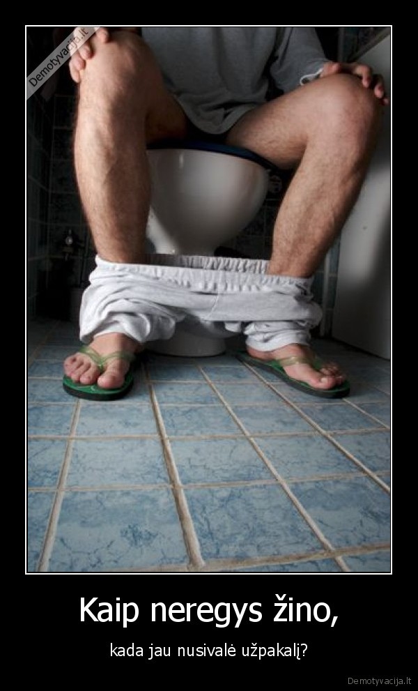 Kaip neregys žino,