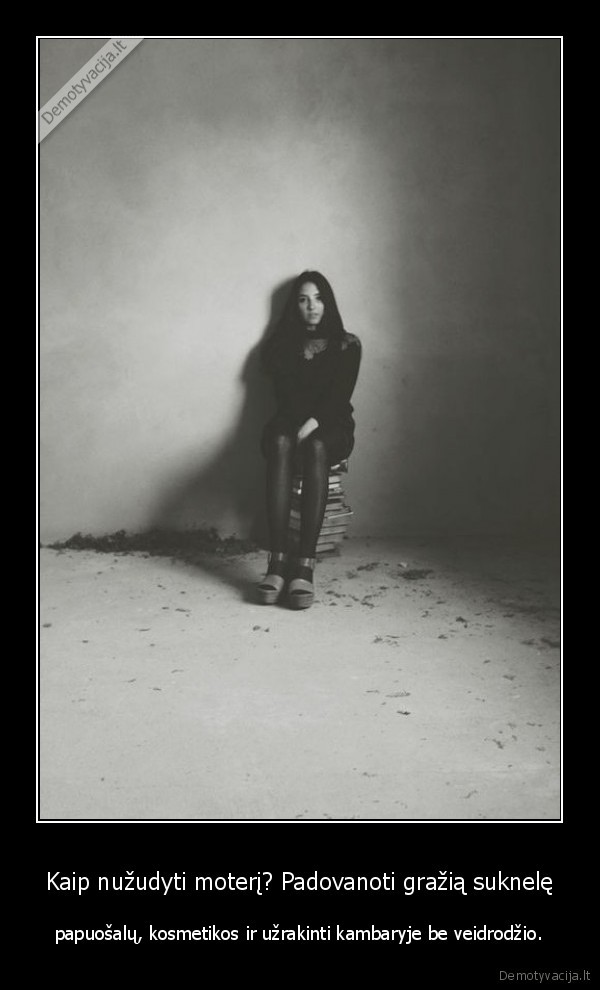 Kaip nužudyti moterį? Padovanoti gražią suknelę