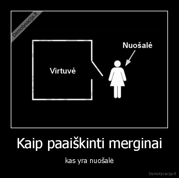 Kaip paaiškinti merginai