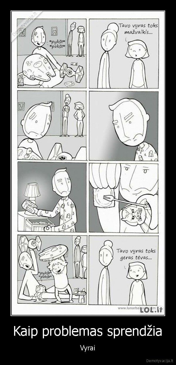 suvaikejes, vyras,mazas, vaikas,zaislai