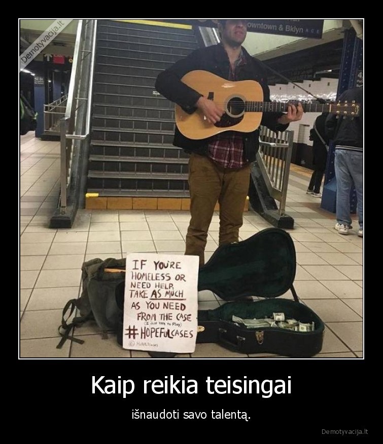 gitara,talentas,pinigai