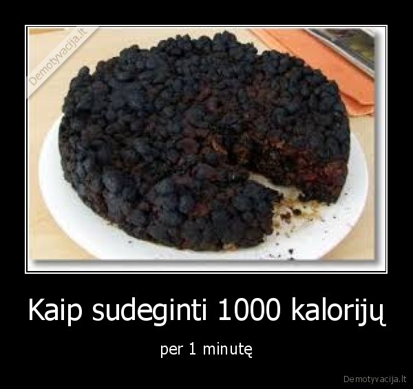 Kaip sudeginti 1000 kalorijų