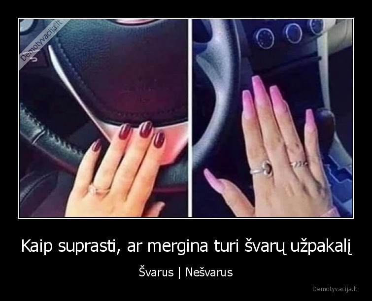 uzpakalis,nagai,mergina