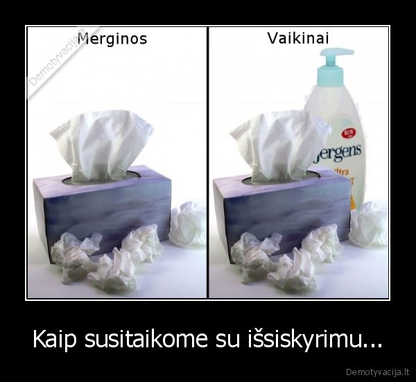 Kaip susitaikome su išsiskyrimu...