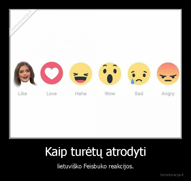 feisbukas,like,reakcijos