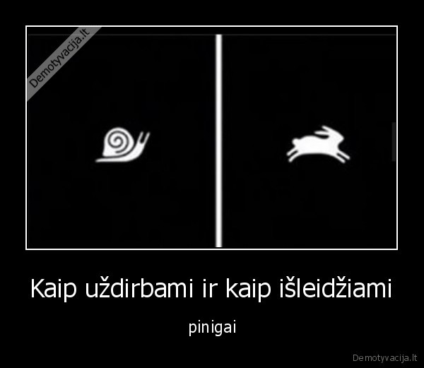 pinigai,uzdirbti,isleisti