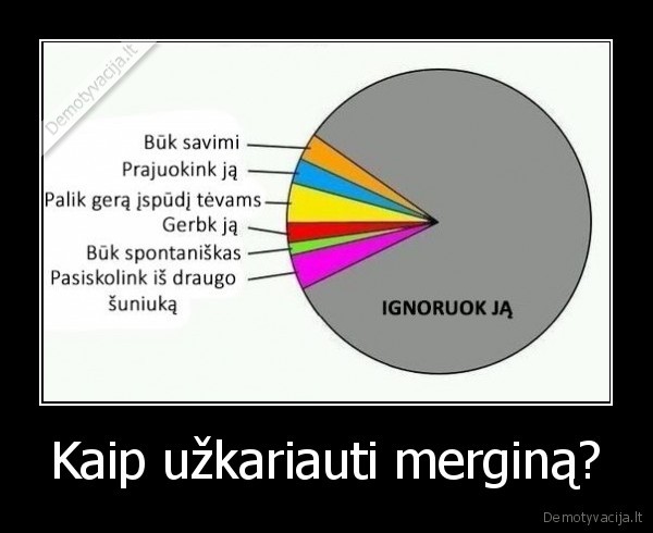 Kaip užkariauti merginą?