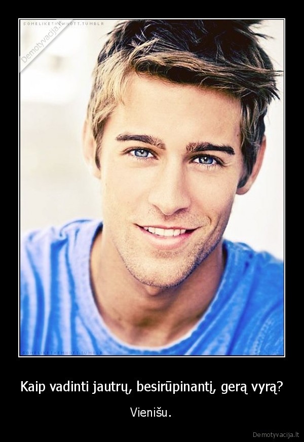 jautrus,besirupinantis,geras,vienisas,vyras
