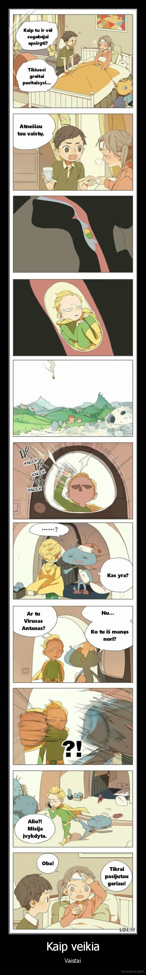 vaistai,vaistu, veikimas