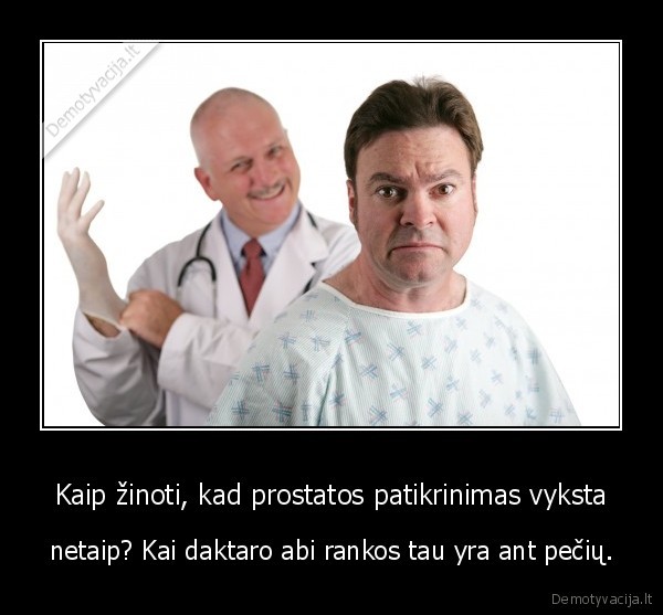 prostata,patikrinimas,vyras