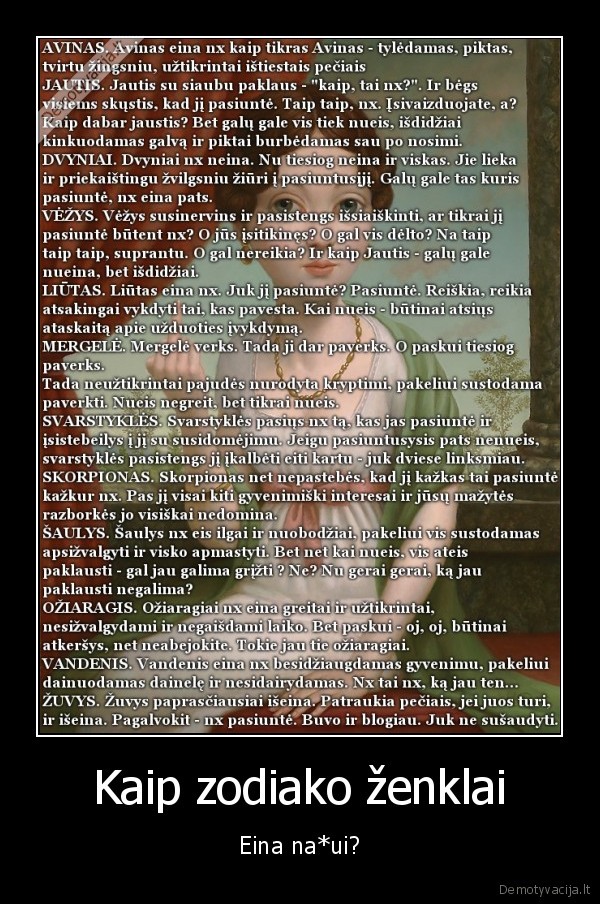 zodiako, zenklai,horoskopai