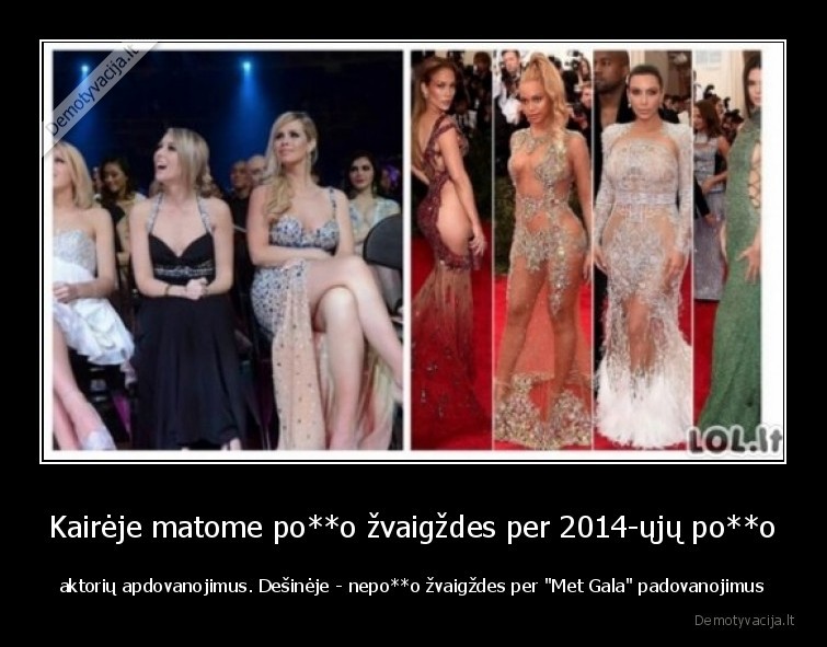 Kairėje matome po**o žvaigždes per 2014-ųjų po**o