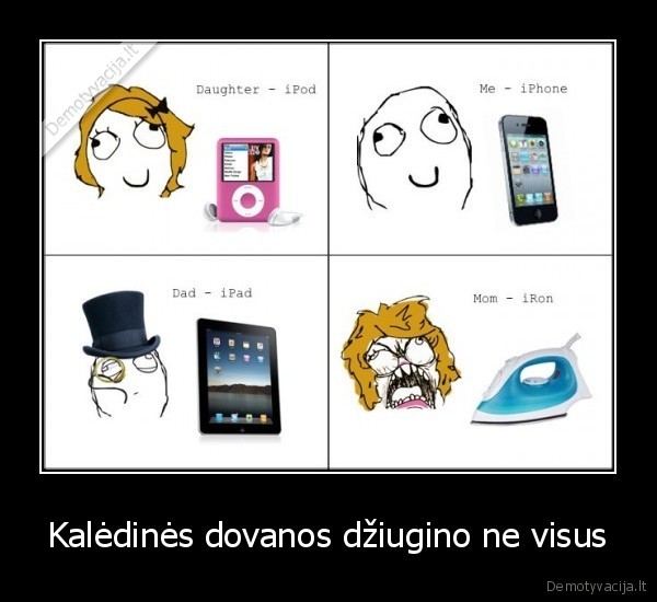 Kalėdinės dovanos džiugino ne visus