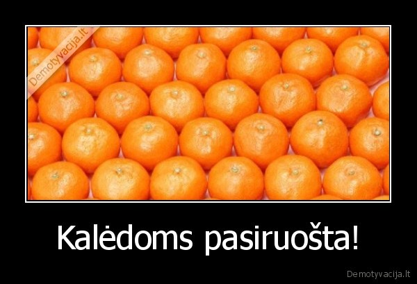 Kalėdoms pasiruošta!