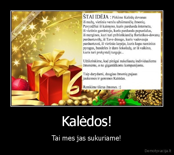 kaledos,dovanos