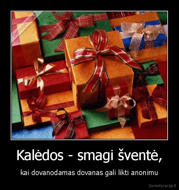 Kalėdos - smagi šventė,