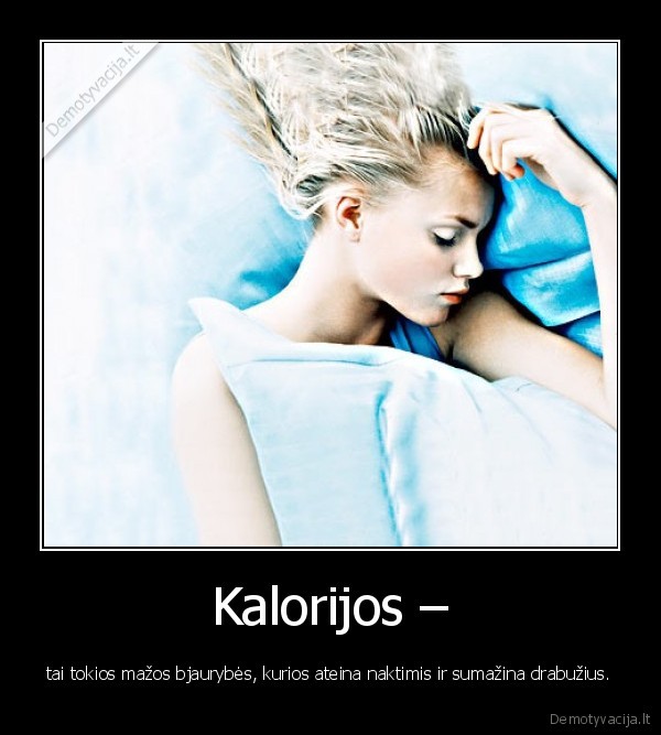 Kalorijos –