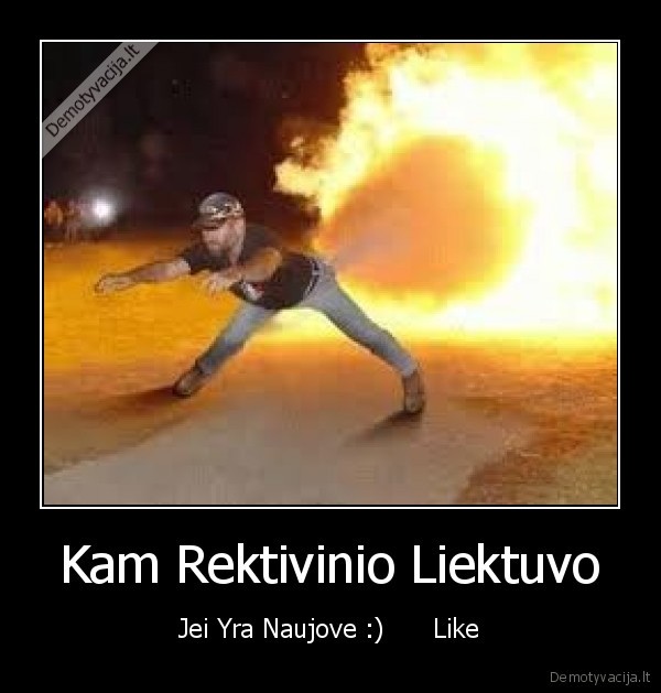 Kam Rektivinio Liektuvo