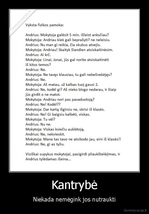 mokytoja, mokinys, mokykla