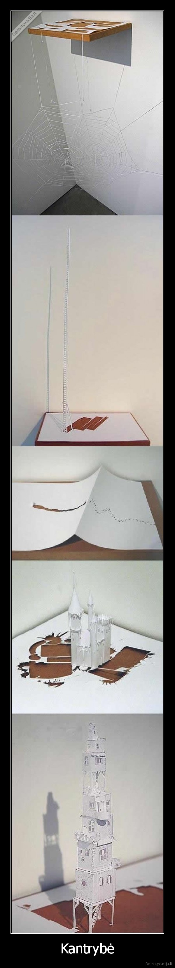 kantrumas, popierius