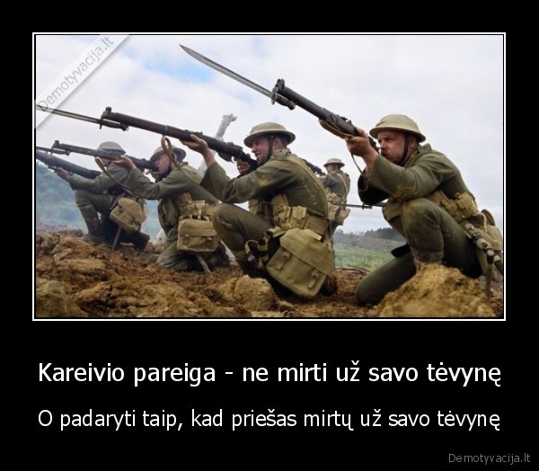 tevyne,karys,pareiga