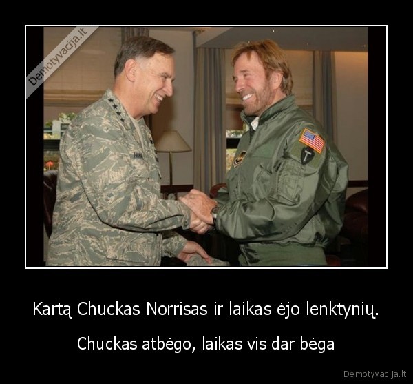 chuckas,laikas,begimas