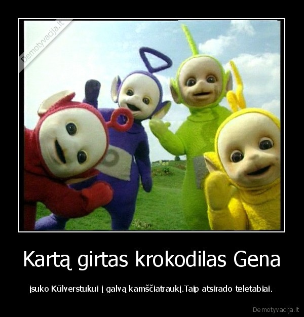 Kartą girtas krokodilas Gena