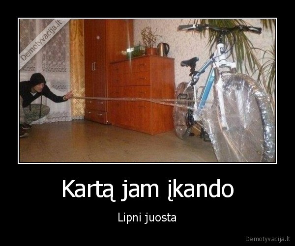 zmogus, voras,ikando,lipni, juosta