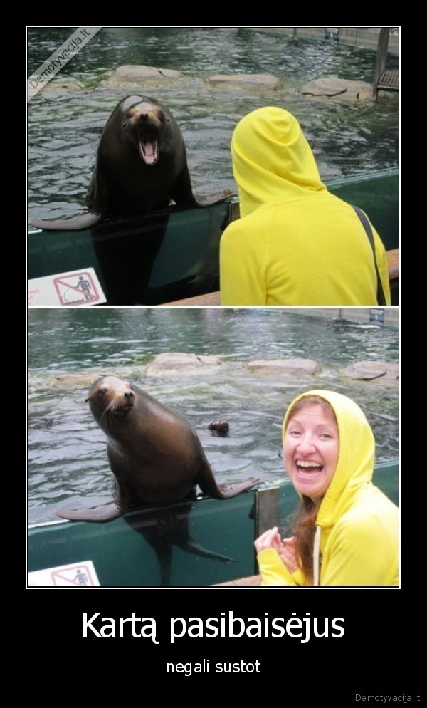 Kartą pasibaisėjus